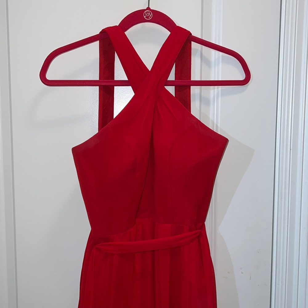 Red bridesmaid dress, worn once